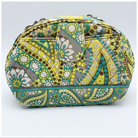 Vera Bradley Medium Lemon Parfait Cosmetic bag EUC‎ - Picture 2 of 10